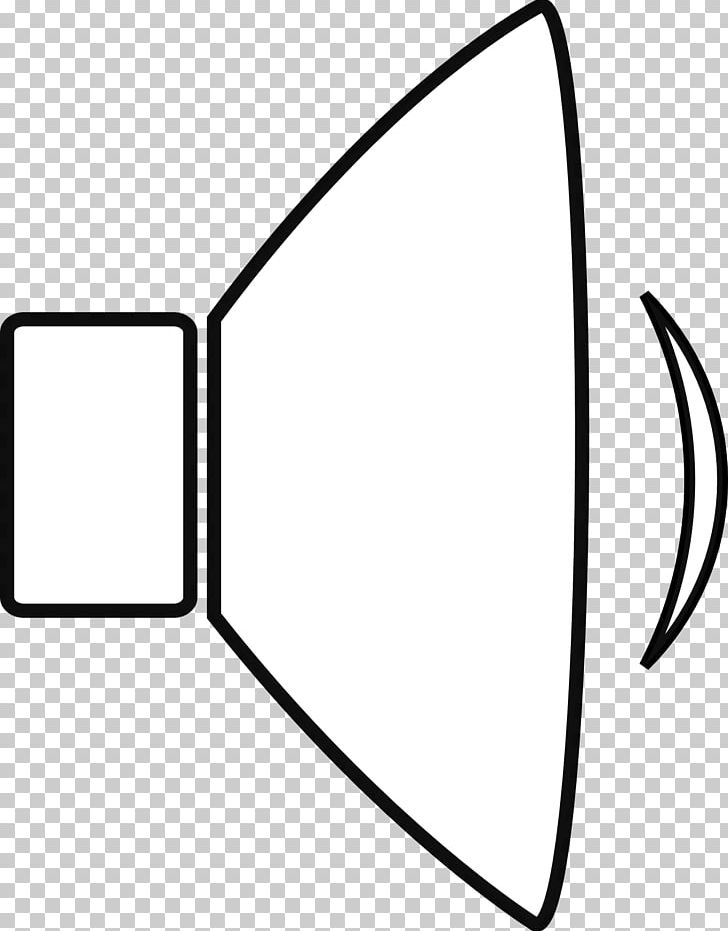 Loudspeaker Computer Icons PNG, Clipart, Angle, Area, Black, Black And White, Computer Icons Free PNG Download