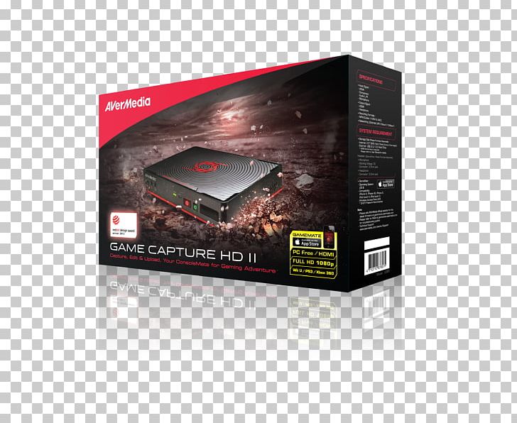 AVerMedia Game Capture HD II Xbox 360 Video Capture Video Game 1080p PNG, Clipart, 1080p, Component Video, Computer Hardware, Digital Video Recorders, Electronic Device Free PNG Download