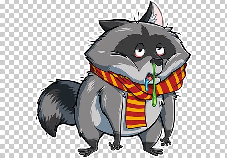 Sticker Telegram Raccoon Decal PNG, Clipart, Animals, Carnivoran, Cartoon, Cat Like Mammal, Dog Like Mammal Free PNG Download