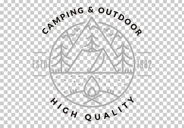 Camping Logo Campsite Graphic Design PNG, Clipart, Angle, Area, Black And White, Brand, Camping Free PNG Download