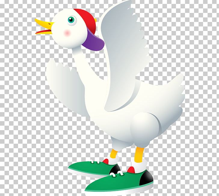 Domestic Goose Duck Illustration PNG, Clipart, Animal, Animals, Beak, Bird, Cartoon Free PNG Download