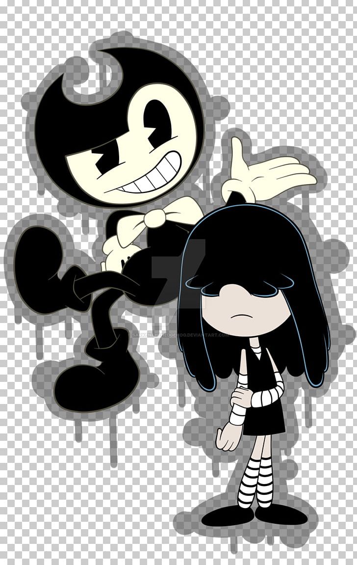 Bendy And The Ink Machine Lucy Loud Art PNG, Clipart, 2017, Art, Artist, Bendy And The Ink Machine, Black And White Free PNG Download