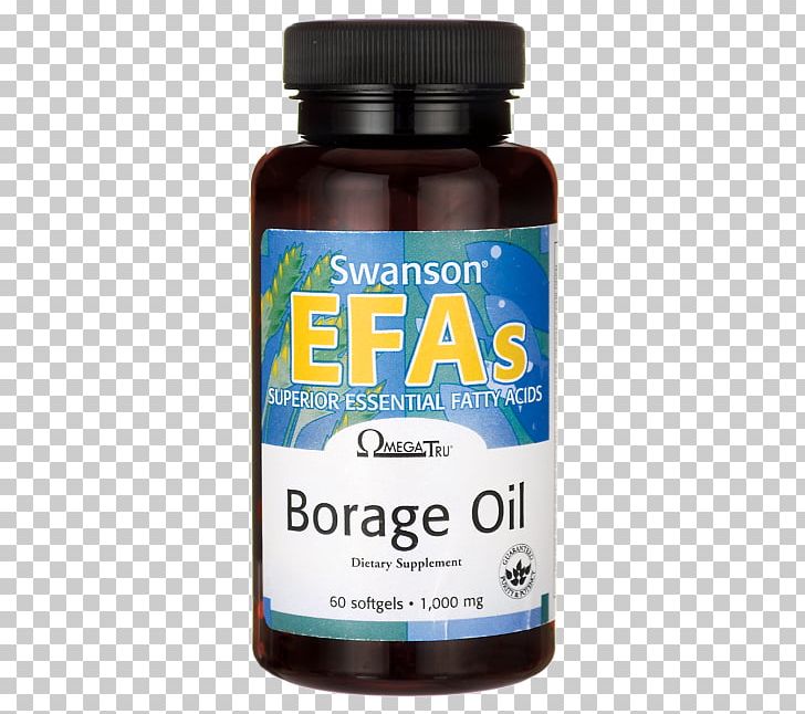 Dietary Supplement Borage Seed Oil Gamma-Linolenic Acid Swanson Health Products PNG, Clipart, Blackcurrant Seed Oil, Borage, Borage Seed Oil, Coconut Oil, Dietary Supplement Free PNG Download