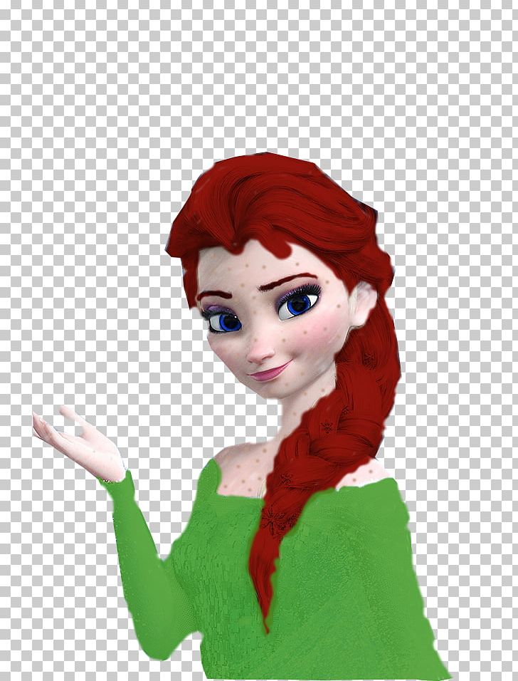 Elsa Red Hair Digital Art Brown Hair PNG, Clipart, Art, Brown Hair, Cartoon, Character, Deviantart Free PNG Download