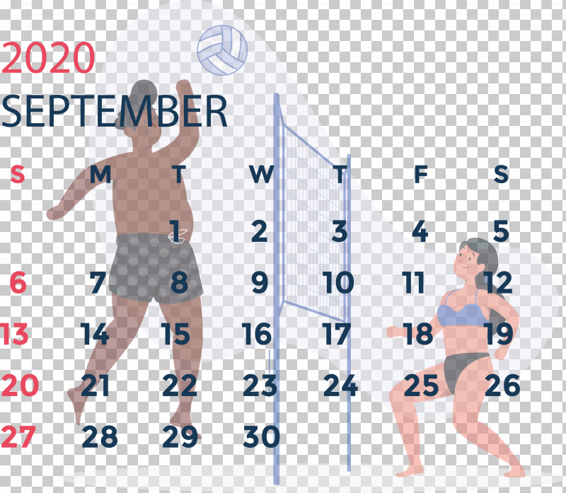 September 2020 Calendar September 2020 Printable Calendar PNG, Clipart, Angle, Area, Leg, Line, Meter Free PNG Download