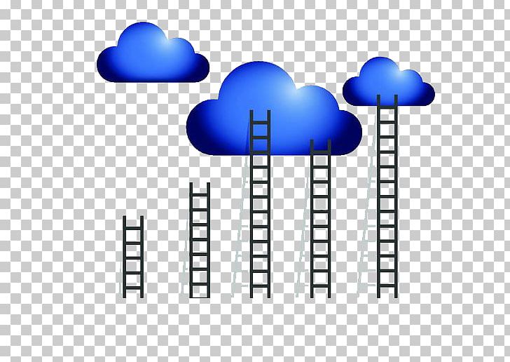 Ladder Stairs Illustration PNG, Clipart, Ascending, Blue, Cartoon, Cartoon Cloud, Cloud Free PNG Download