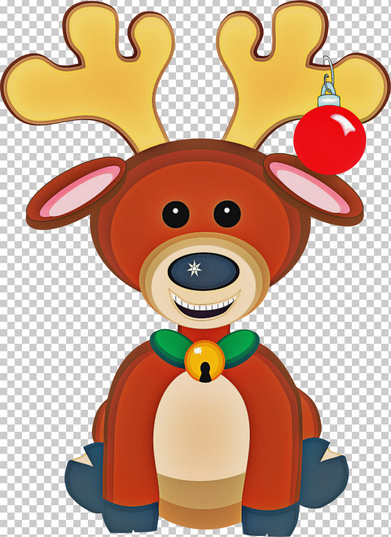 Christmas Day PNG, Clipart, Cartoon, Character, Christmas Day, Drawing, Reindeer Free PNG Download