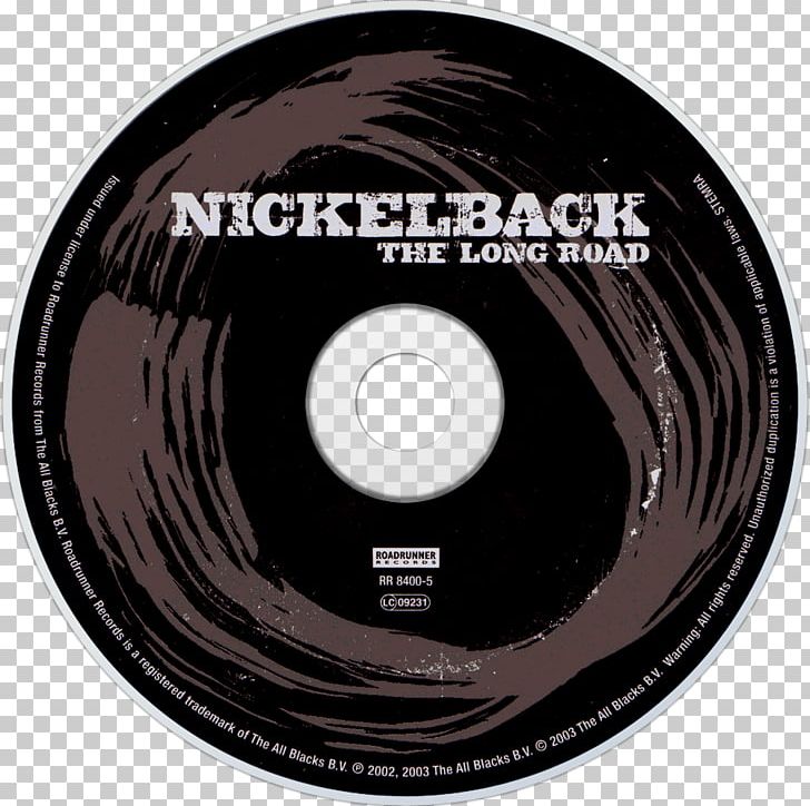Compact Disc The Long Road Nickelback Roadrunner Records Album PNG, Clipart, 2003, Album, Brand, Chad Kroeger, Compact Disc Free PNG Download