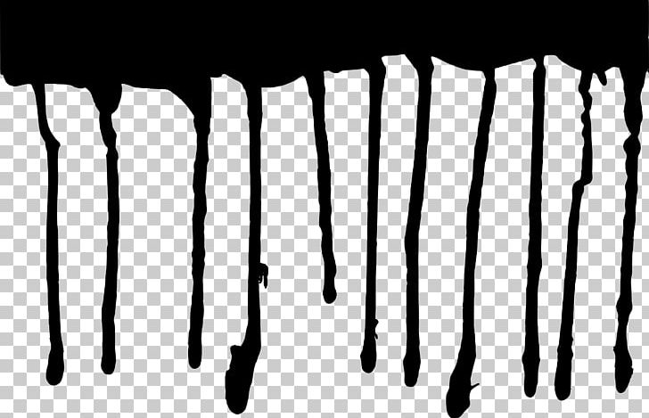 Drip Painting Black And White Color PNG, Clipart, Aerosol Paint, Art, Black And White, Color, Color Line Free PNG Download