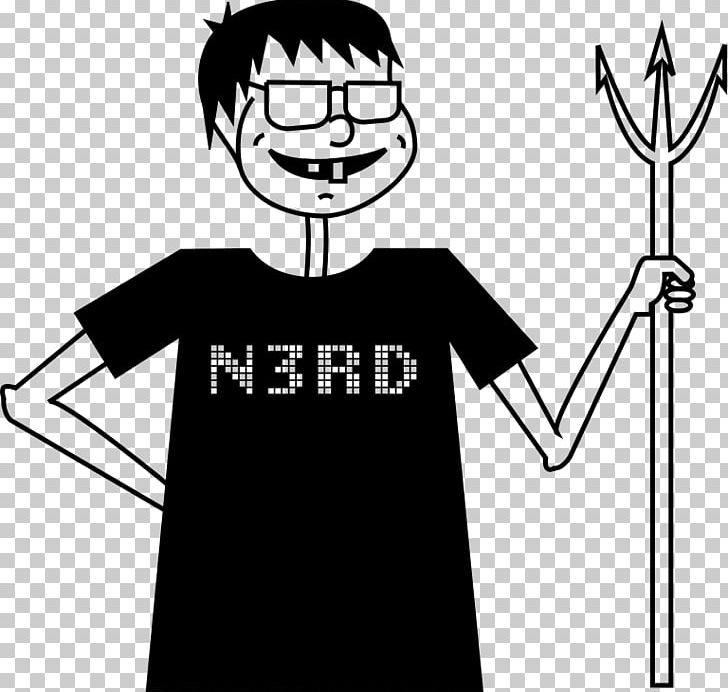 Nerd PNG, Clipart, Angle, Arm, Black, Black And White, Brand Free PNG Download