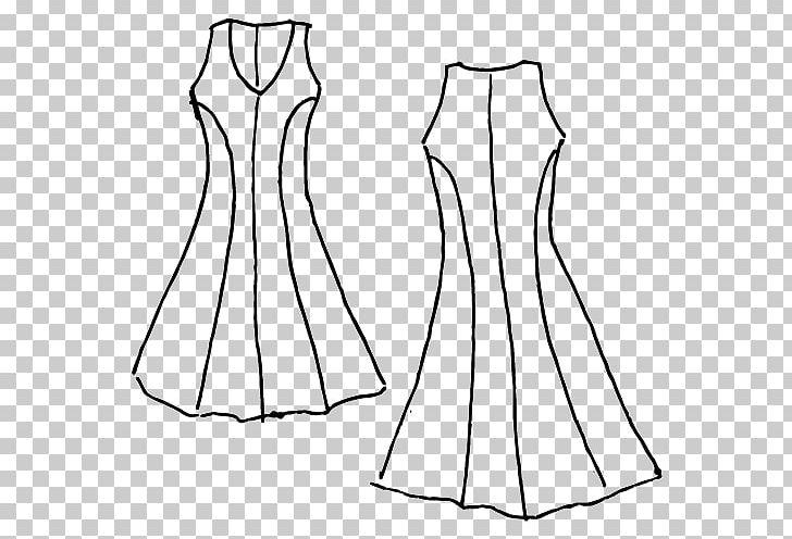 Dress Sewing Burda Style Sleeve Pattern PNG, Clipart, Abdomen, Area, Artwork, Black, Black And White Free PNG Download