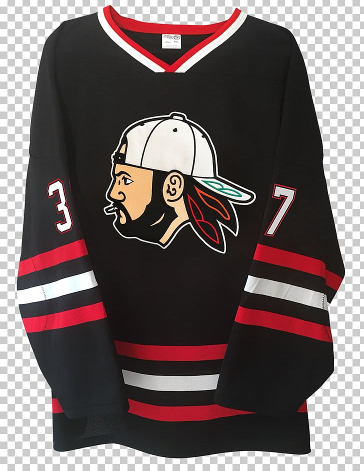 hockey jersey and hoodie