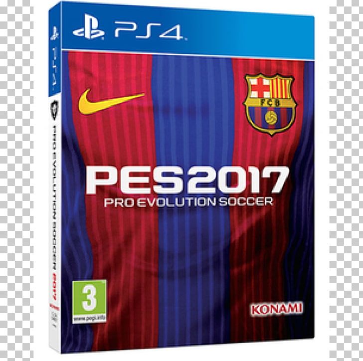 Pro Evolution Soccer 2017 Pro Evolution Soccer 2018 Pro Evolution Soccer 2019 FC Barcelona PlayStation 4 PNG, Clipart, Brand, Fc Barcelona, Game, Konami, Konami Digital Entertainment Free PNG Download
