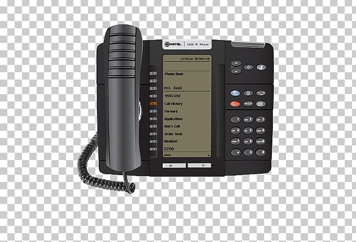 VoIP Phone Telephone Mitel Voice Over IP Headset PNG, Clipart, Communication, Corded Phone, Electronics, Electronics Accessory, Handset Free PNG Download