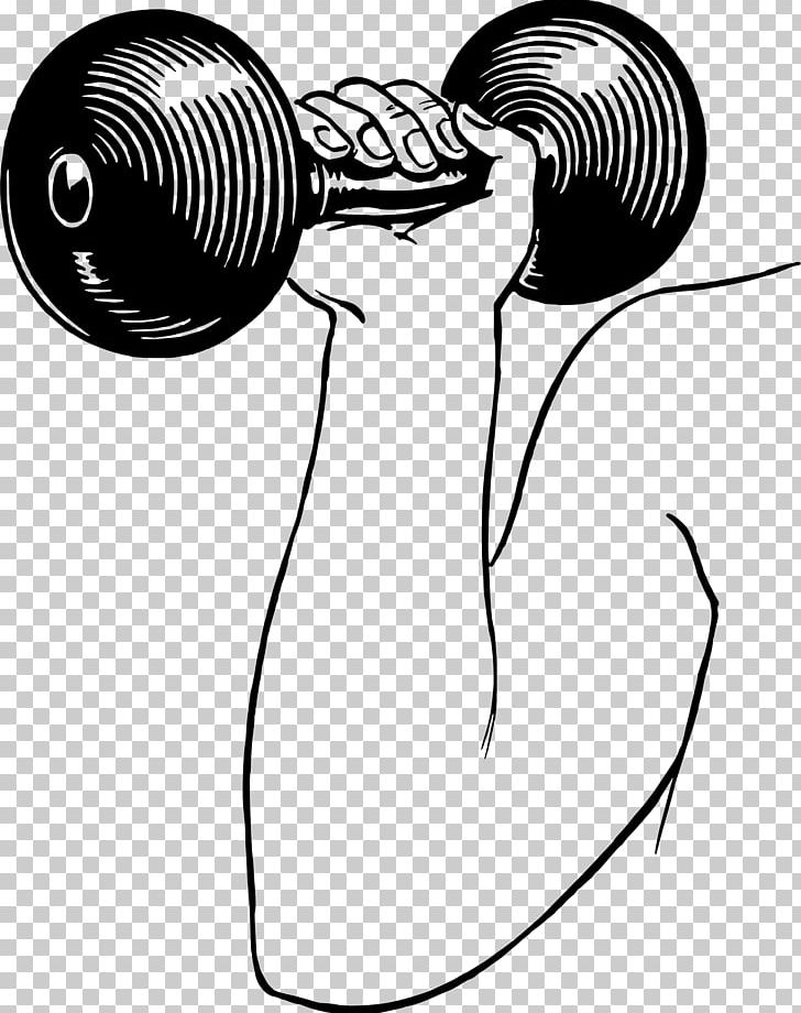 Dumbbell Weight Training Physical Fitness Olympic Weightlifting PNG, Clipart, Artwork, Barbell, Biceps Curl, Black And White, Computer Icons Free PNG Download