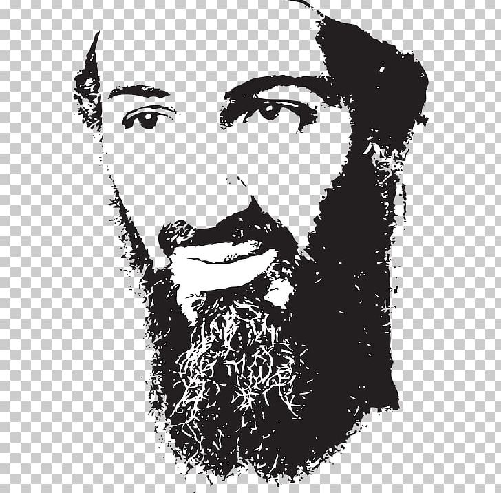 Death Of Osama Bin Laden Al-Qaeda United States Terrorism PNG, Clipart, Al Qaeda, Alqaeda, Art, Beard, Black And White Free PNG Download