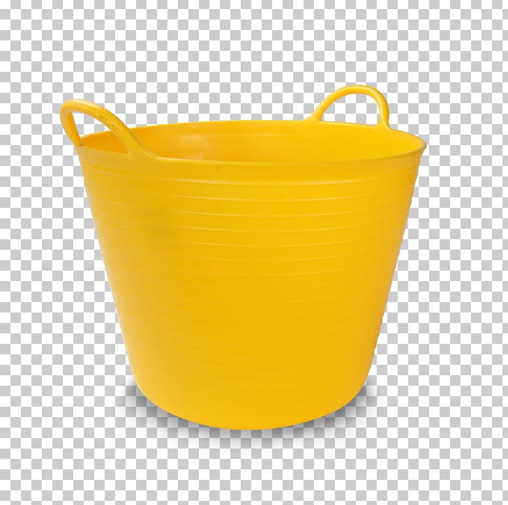 Plastic Bucket Yellow Tool Material PNG, Clipart, Architectural Engineering, Basket, Bucket, Color, Flowerpot Free PNG Download