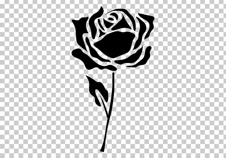 Rose Computer Icons Flower PNG, Clipart, Black, Black And White, Black Rose, Branch, Computer Icons Free PNG Download