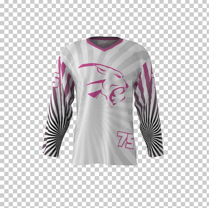 pink ice hockey jersey