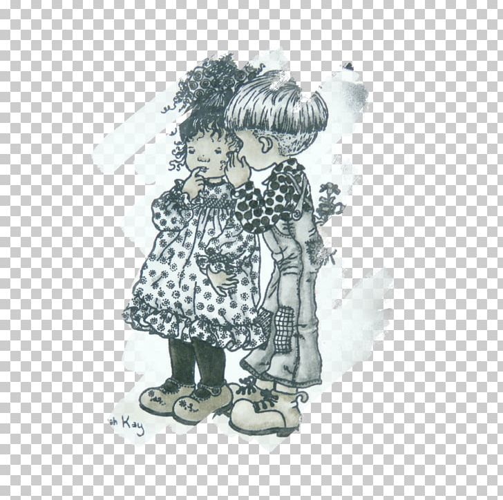 Can I Tell You A Secret? Drawing Costume Design Figurine PNG, Clipart, Animal, Art, Black And White, Character, Costume Free PNG Download