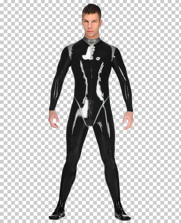T-shirt Catsuit Latex Sleeve Zipper PNG, Clipart, Catsuit, Clothing, Costume, Dry Suit, Formfitting Garment Free PNG Download