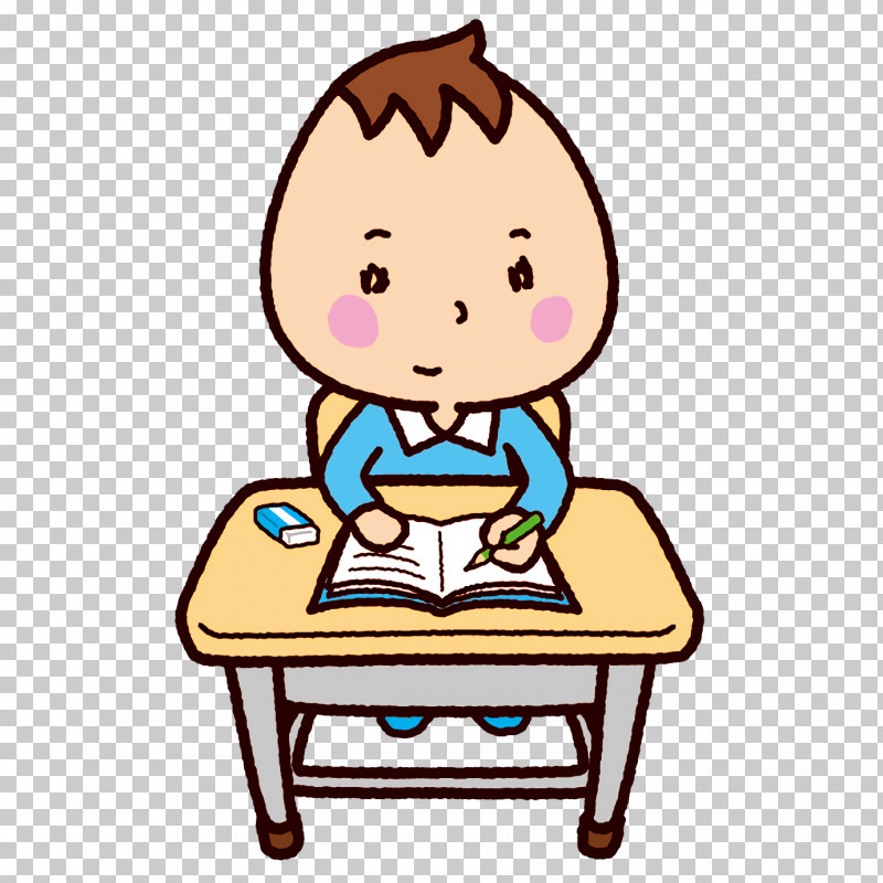School Supplies PNG, Clipart, Cartoon, Child, Furniture, School Supplies, Sitting Free PNG Download