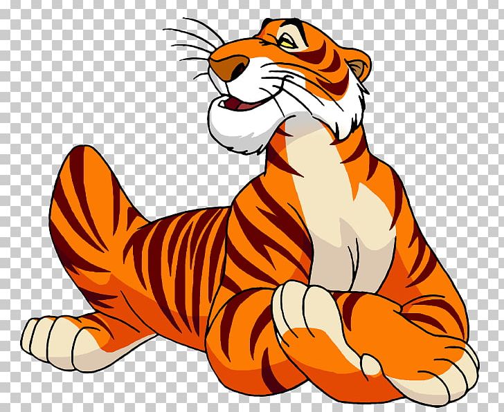 Shere Khan The Jungle Book Bagheera Tiger Cartoon PNG, Clipart, Animal Figure, Animation, Art, Artwork, Big Cats Free PNG Download