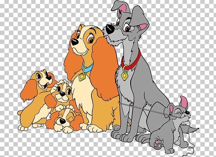 Puppy Lady And The Tramp Dog Breed PNG, Clipart, Animals, Animated Cartoon, Animation, Art, Carnivoran Free PNG Download