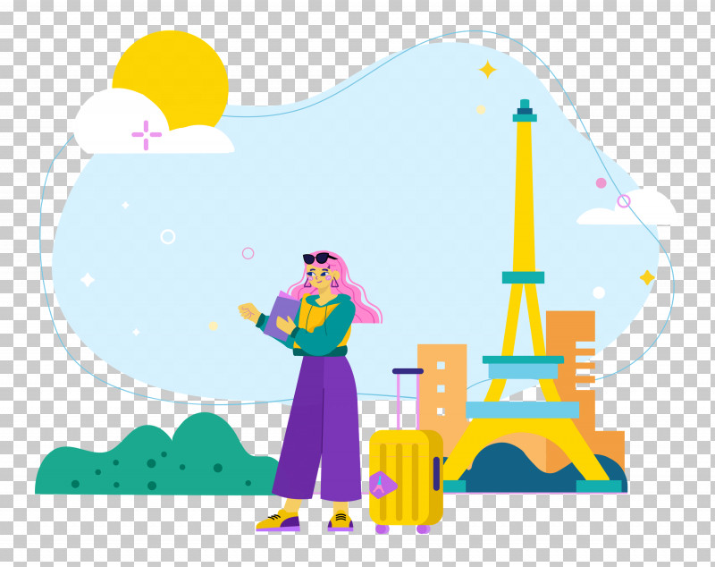 Paris Travel PNG, Clipart, Cartoon, Logo, Painting, Paris, Threedimensional Space Free PNG Download