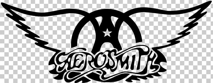 Aerosmith Logo Decal PNG, Clipart, Aerosmith, Black, Black And White, Black Wings, Brand Free PNG Download