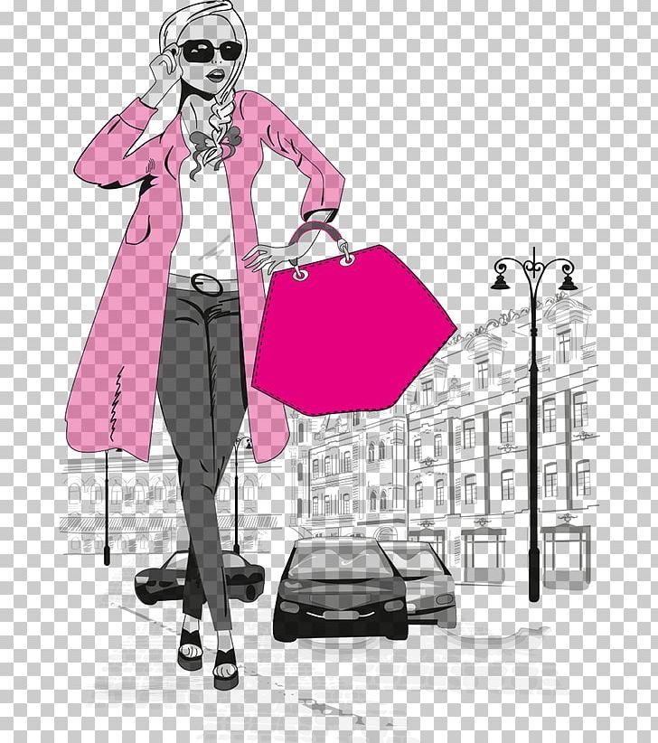 Cartoon Fashion Illustration Drawing PNG, Clipart, Art, Ballpoint Pen, Ballpoint Pen Artwork, Cartoon, Color Free PNG Download