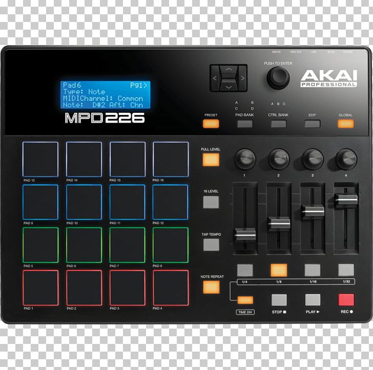 Akai MPD226 MIDI Controllers Akai MPC PNG, Clipart, Ableton Live, Akai, Akai Mpc, Akai Mpd, Akai Mpd226 Free PNG Download