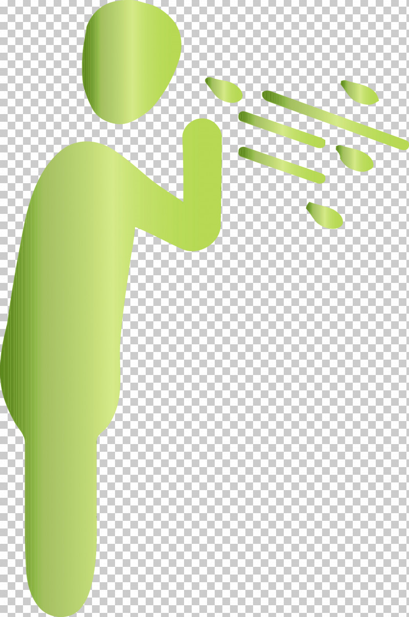 Green Logo Gesture PNG, Clipart, Cough, Covid, Flu, Gesture, Green Free PNG Download