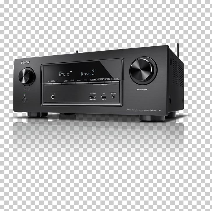 AV Receiver Denon AVR X2400H Audio Denon AVR-X2400H PNG, Clipart, Audio, Audio Equipment, Audio Power Amplifier, Audio Receiver, Avr Free PNG Download