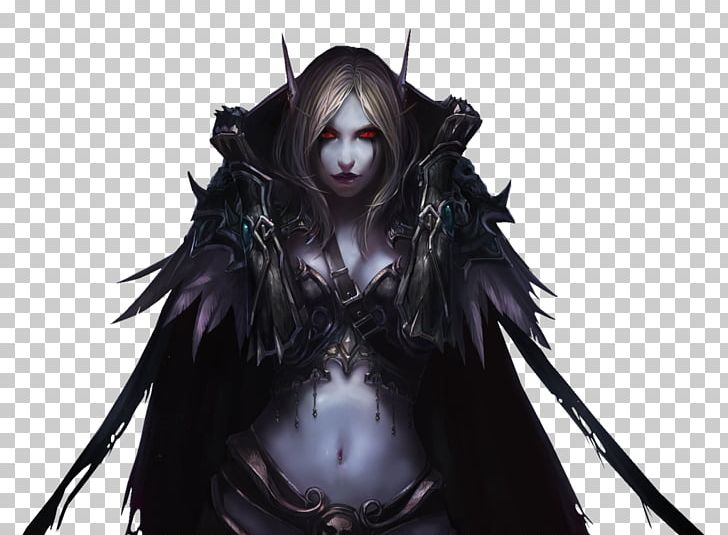 Sylvanas Windrunner World Of Warcraft: Wrath Of The Lich King World Of Warcraft: Battle For Azeroth Desktop PNG, Clipart, Armour, Black Hair, Cg Artwork, Computer Wallpaper, Dem Free PNG Download