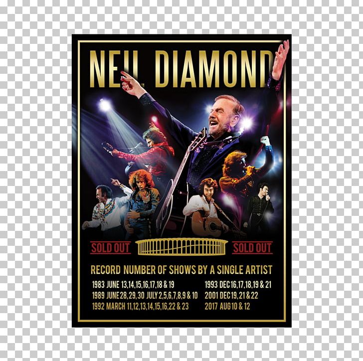 50 Year Anniversary World Tour Concert Tour Neil Diamond 50 PNG, Clipart, Advertising, Anniversary Poster, Concert, Concert Tour, Film Free PNG Download