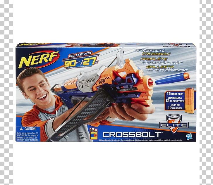NERF N-Strike Elite Crossbolt Blaster Nerf Blaster PNG, Clipart, Action Figure, Game, Hasbro, Hobby, Nerf Free PNG Download
