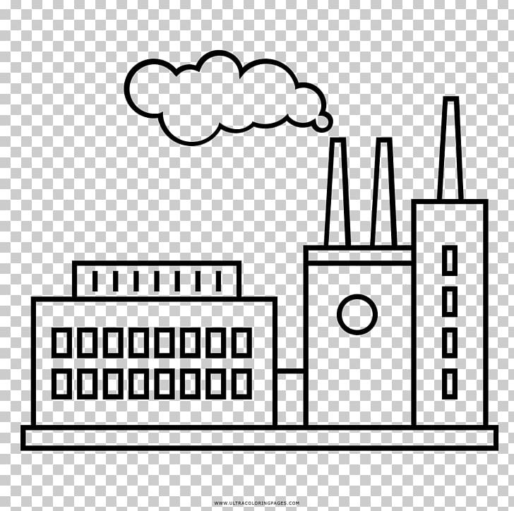 Paper Drawing Factory Coloring Book PNG, Clipart, Area, Art, Black, Black And White, Brand Free PNG Download