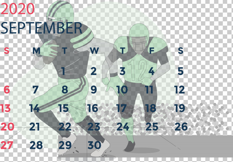 September 2020 Calendar September 2020 Printable Calendar PNG, Clipart, Angle, Area, Cartoon, Line, Meter Free PNG Download