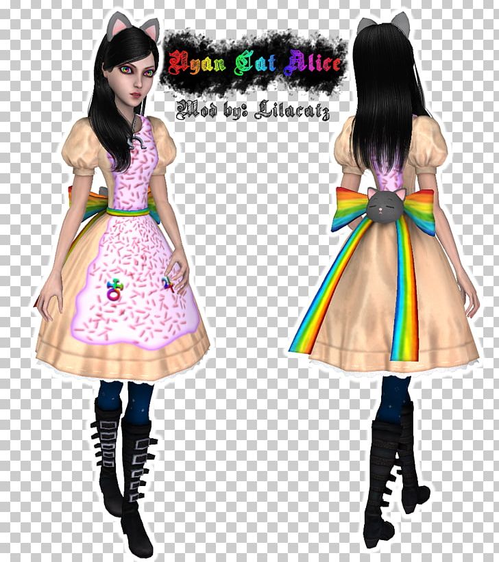 Minecraft Nyan Cat Alice: Madness Returns The Sims 4 Video Game PNG, Clipart, Alice Madness Returns, Art, Clothing, Costume, Costume Design Free PNG Download