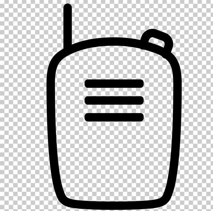 Walkie-talkie Computer Icons Radio Mobile Phones PNG, Clipart, Black And White, Computer Icons, Download, Electronics, Line Free PNG Download