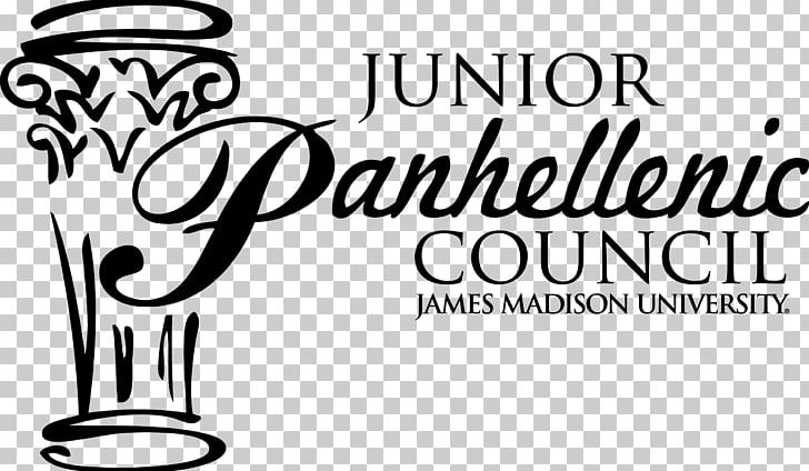 James Madison University National Panhellenic Conference Logo Facebook Brand PNG, Clipart, Black, Black And White, Brand, Calligraphy, Council Free PNG Download