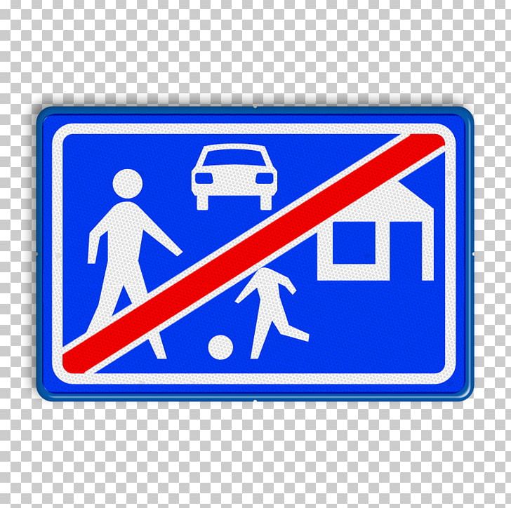Netherlands Living Street Traffic Sign Woonerf Road PNG, Clipart, Area, Blue, Brand, Complete Streets, Electric Blue Free PNG Download