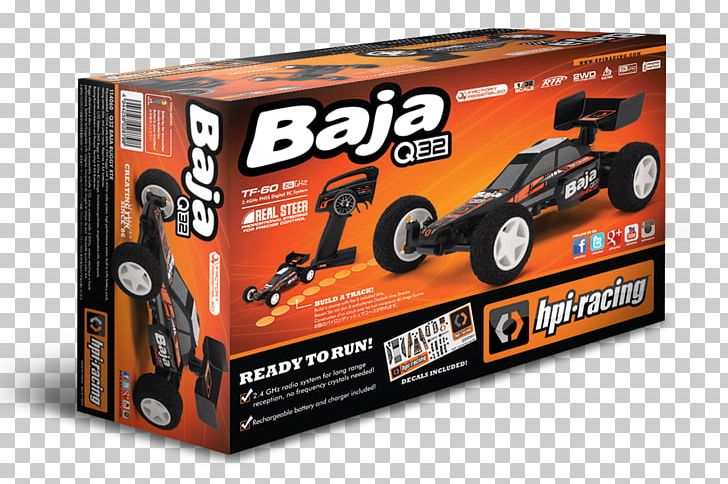 Model Car Hobby Products International HPI Baja Q32 Radio-controlled Car PNG, Clipart, 132 Scale, Baja Bug, Car, Chassis, Dune Buggy Free PNG Download