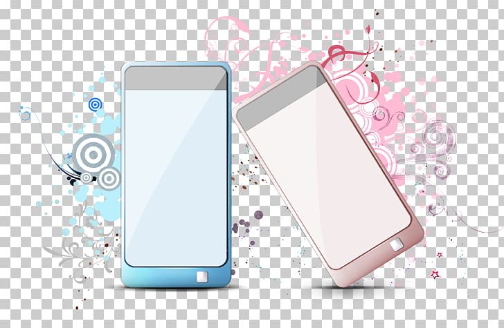 Smartphone Mobile Phone Mobile Advertising PNG, Clipart, Advertising, Blue, Color, Color Pencil, Color Powder Free PNG Download