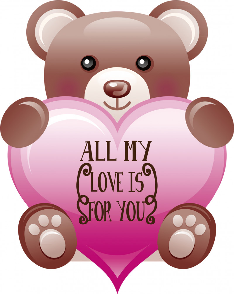 Teddy Bear PNG, Clipart, Bears, Cartoon, Cuteness, Heart, Stuffed Toy Free PNG Download