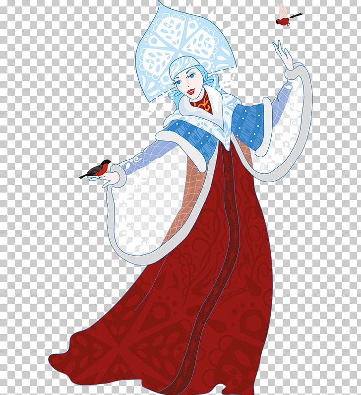 Ded Moroz Snegurochka Cartoon Illustration PNG, Clipart, Adobe Illustrator, Art, Clothing, Costume, Costume Design Free PNG Download