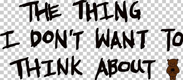 Don't Wanna Think Logo The Thing Brand Font PNG, Clipart,  Free PNG Download