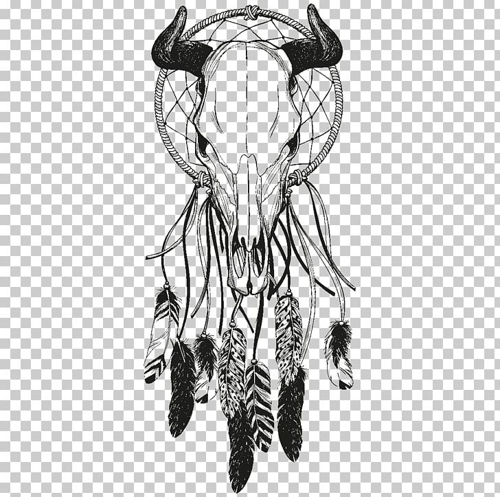 Dreamcatcher Drawing Feather PNG, Clipart, Artwork, Black And White, Dream, Fashion Illustration, Head Free PNG Download