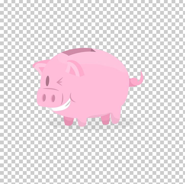 Domestic Pig Pink Piggy Bank Illustration PNG, Clipart, Animal, Bank, Bank Card, Banking, Banks Free PNG Download